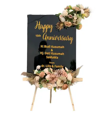 Papan Bunga Akrilik Wotbakah